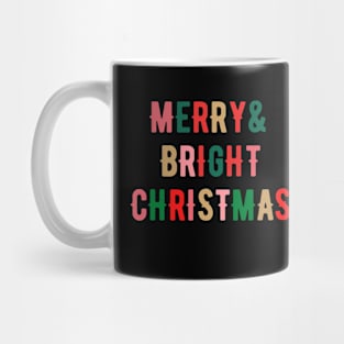 Merry & Bright Christmas Mug